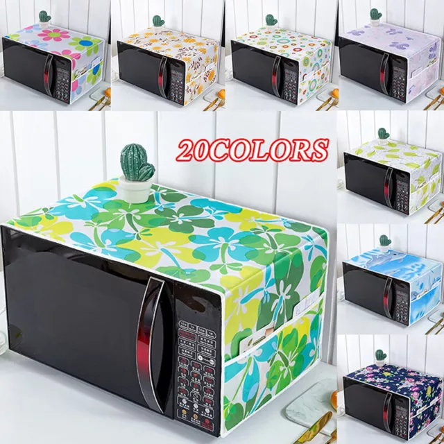 Microwave Dust Cover Cartoon Tree Leaf Printed Microwave Dust Cover Oven Cover