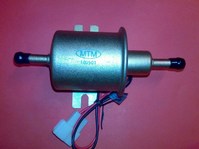 Elektrische Kraftstoffpumpe 24V - Inline Benzinpumpe Für Autos, Boote, LKWs