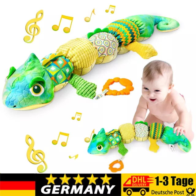 Baby Musik Plüschtier Spielzeug ab 1 Jahr Geburtstag für Mädchen Junge Geschenk