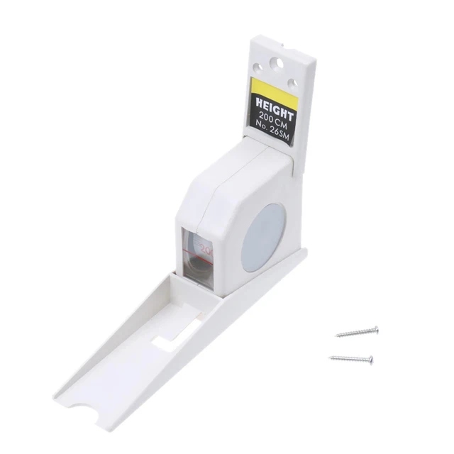 Wall Mountable Ruler WALL MOUNTED STATURE Meter Height Measure Tape Ruler for Adults Kids £8 ...