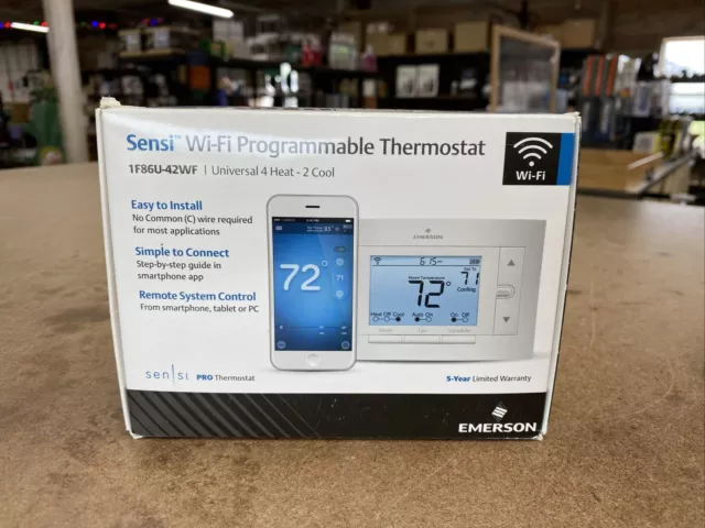 Emerson Sensi Wi-Fi Thermostat- 1F86U-42WF