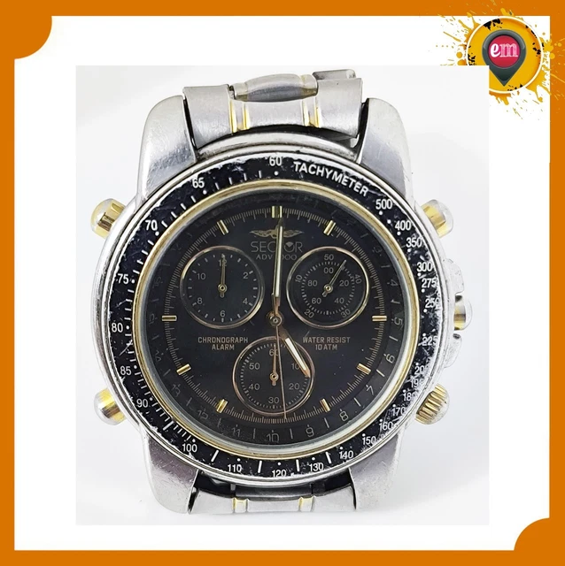 Montre Sector ADV 1000 Chrono Calendario - 39 Mm, Quartz, étanche 100m - Neuf Avec étiquette