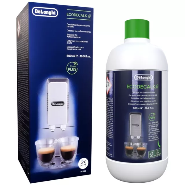 Détartrant Liquide De'Longhi EcoDecalk 500ml DLSC500 pour Machines à Café