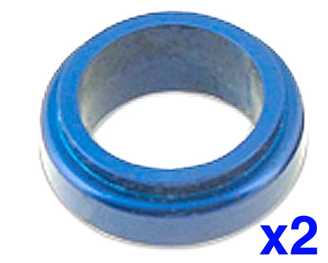 Lega Go Kart 17 mm Distanziatore Ruota Asse Stub 5 mm Blu x 2 Karting Racing Race