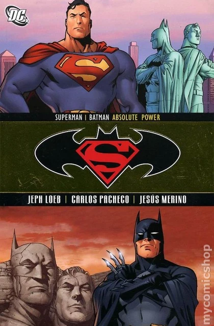 Superman/Batman Absolute Power TPB #1-1ST VF 2006 Stock Image