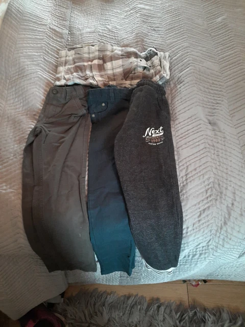 Boys trousers and 1 short Bundle Age 7