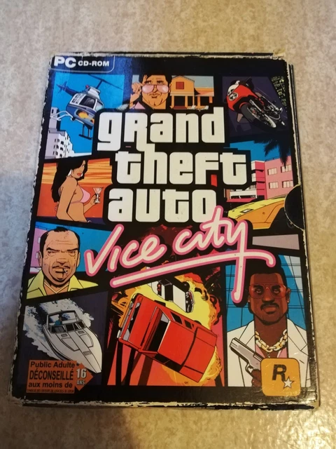 Jeux vidéo PC grand theft auto GTA Vice City - Bon état