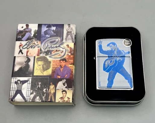 Elvis Presley Zippo Lighter  - Unused in Box