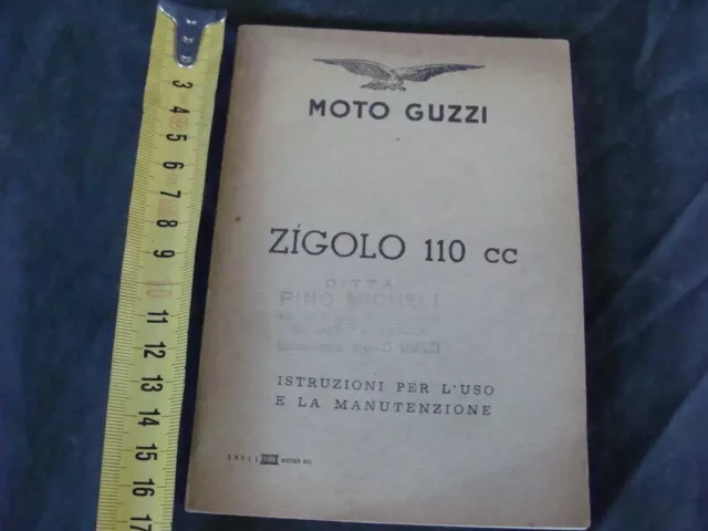 Manuale uso manutenzione Moto Guzzi Zigolo 110