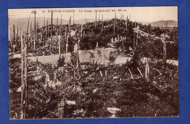 JB * CPA / postcard: Hautes-Vosges, Le Linge (linge head)