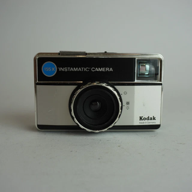 Appareil Photo Vintage Kodak Instamatic 155X - Compact 35mm Allemagne Années 70 - Avec étui