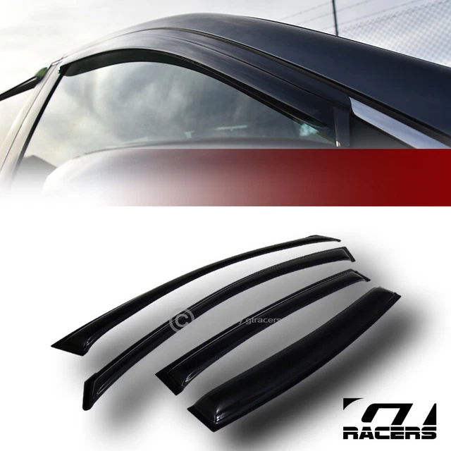 For 2004-2008 Maxima Sun/Rain Tint Guard Vent Shade Deflector Window Visors 4Pcs