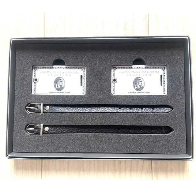 Amex platinum luggage shop tags
