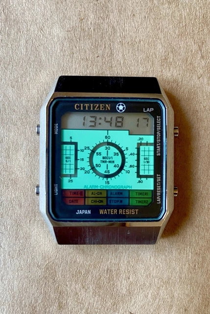 Montre Vintage Citizen Automatique Jour/date 21 Rubis - Année 1975, état D'époque