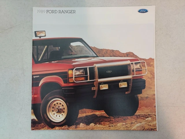 1989 FORD RANGER STX Supercab GT Dealer Brochure Fold Out Book 11