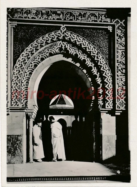 Foto, Funker der N.E.A.33, Paris, die Große Moschee, großes Tor, 1941 5026-653