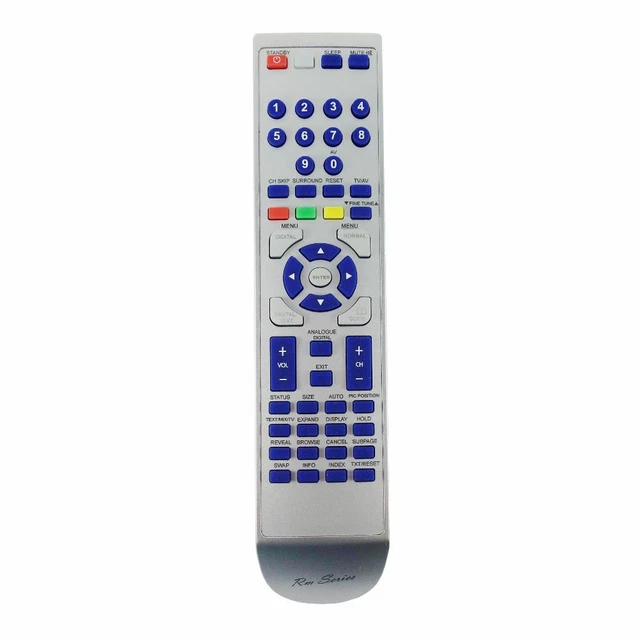 Télécommande RM-Series Neuf Pour Téléviseur Orion TV37094 - Télécommande De Remplacement