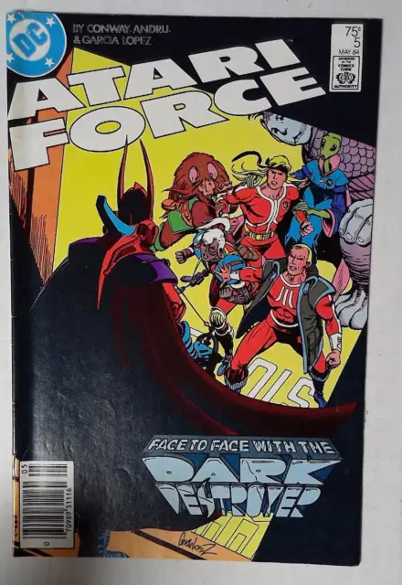 Atari Force #5 DC Comics (1984) VF+ Newsstand 1st Print Comic Book