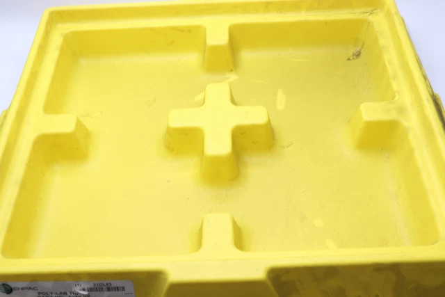 Enpac Spill Tray Absorbs 2.5 gal. Yellow 5248-YE - INCOMPLETE