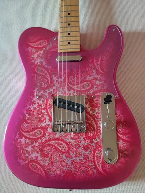 Tokai Telecaster Breezy Sound Pink Paisley 2022 Limited Édition Neuve Rare!!! 3