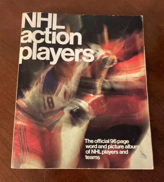 1974 Loblaws NHL Action Players Hockey Stamp Book  - Partially Complete