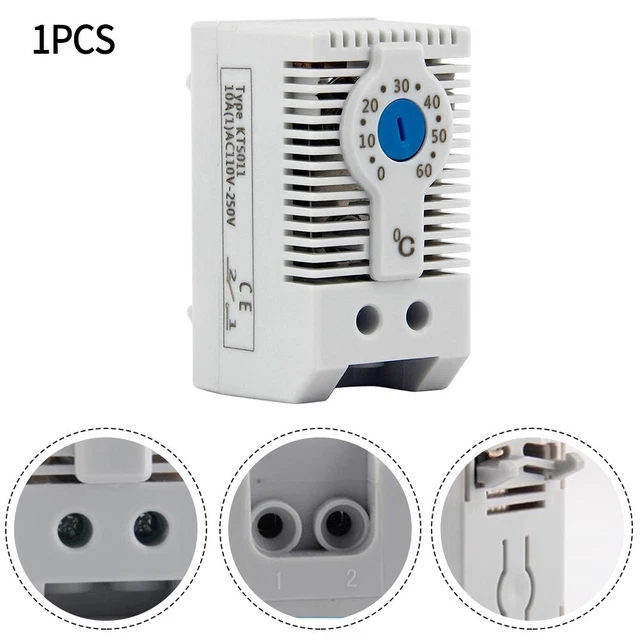 Mécanique Thermostat 1Pc Contrôle de Température Thermostat Blue-Free KTS011