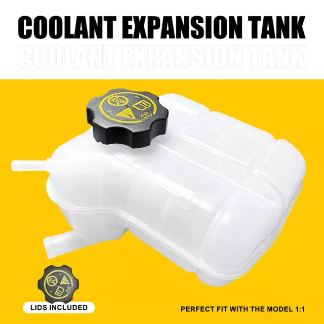 Coolant Expansion Header Tank With Cap/Sensor Fits for Vauxhall Insignia 08-17
