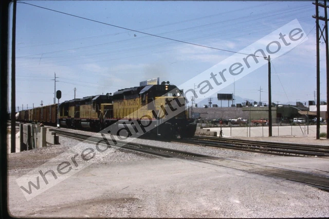Original Slide Union Pacific UP 3395 EMD SD40-2 Proviso ILL 6-87