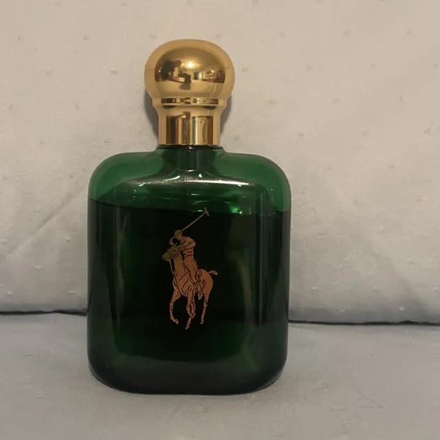 Vintage Ralph Lauren POLO Green 4 Oz 118ML Spray Cologne USED 90% Full