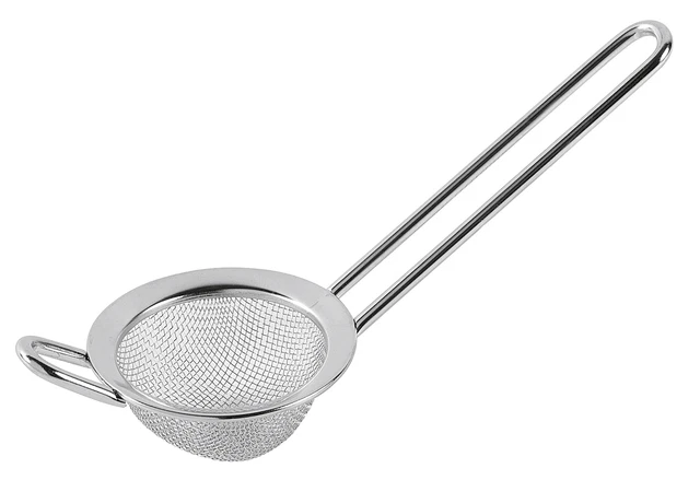 my basics Küchensieb Edelstahl Ø 6,3cm Seiher Sieb Abtropfen Edelstahl NEU