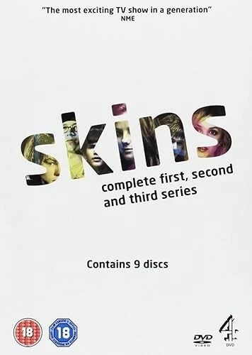 SKINS SERIE COMPLETA 1-6 DVD Caja Set Temporada 1 2 3 4 5 6 Boxset