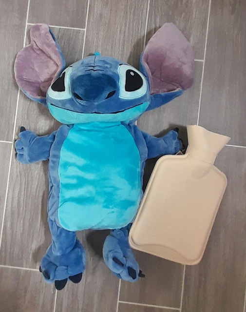 NEW DISNEY LILO & STITCH Plush Hot Water Bottle Cover & 1ltr Bottle EUR