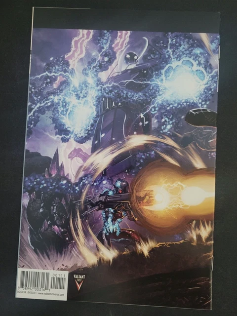 Armor Hunters Bloodshot #1 Chromium Cover Variant Valiant Comic Bonus Regular #1 4