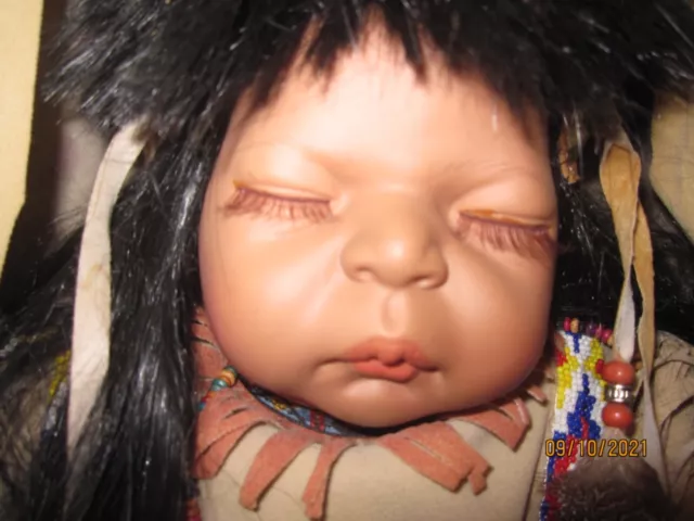 Sammler Puppe / Indianer Baby 3