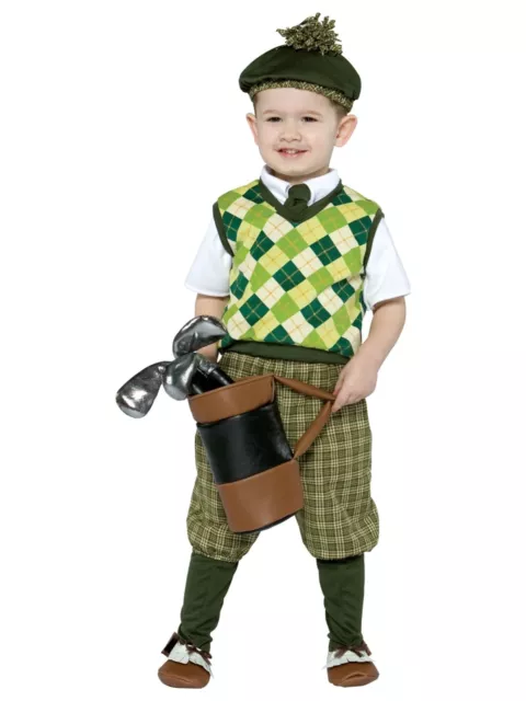 Future Golfer 1920s Olden Time Golf Sport Book Week Toddler Boys Costume 3-4T