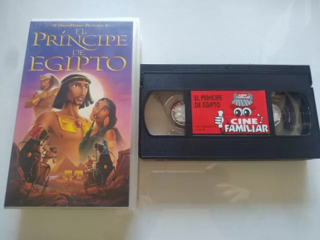 El Principe de Egipto Dreamworks 2000 - VHS Cinta Tape Español