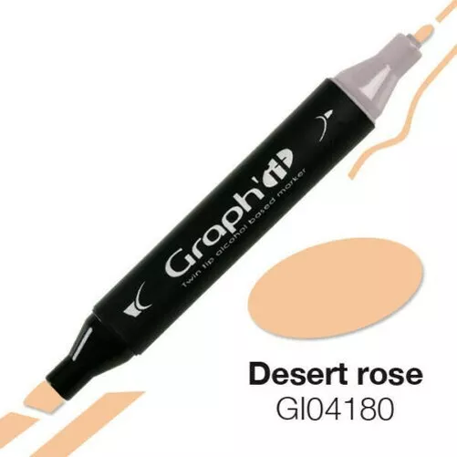 Marker To L'Alcohol Graph 'It 4180 Desert Pink
