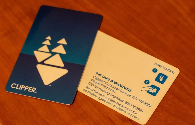 $140 BAY AREA CLIPPER CARD FOR CalTrain, BART TICKETS, MUNI, AC TRANSIT, FERRY.