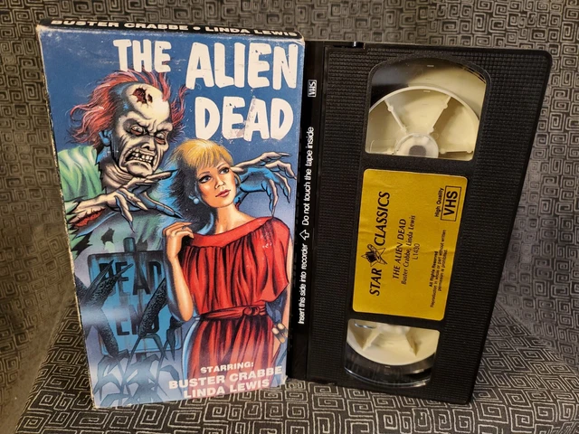 THE ALIEN DEAD VHS L1430 Horror 1982 Star Classics 1988 Color Buster ...