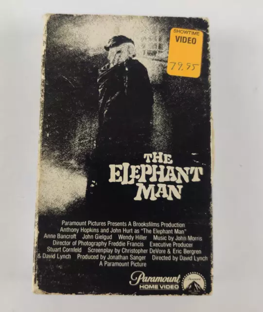 The Elephant Man Beta Tape Betamax 1981 NOT VHS David Lynch Classic
