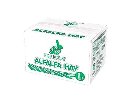 High Desert Alfalfa Hay - Dried Natural Alfalfa Hay for Rabbits, Guinea Pigs