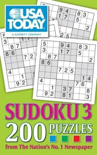 USA Today Sudoku 3: 200 Puzzles (USA Today) by USA Today