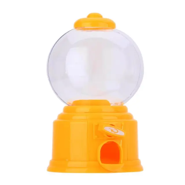 EY# Cute Sweets Mini Candy Machine Bubble Gumball Dispenser Coin Bank