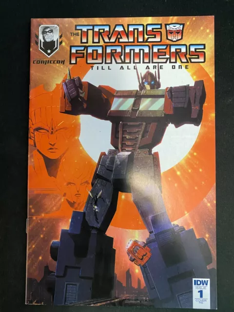 Transformers Till All Are One #1 Montreal Comiccon Variant Livio Ramondelli