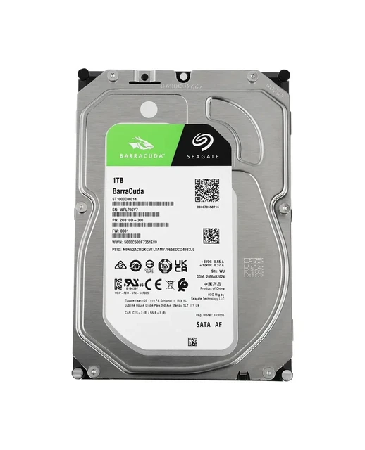 1TB SEAGATE BARRACUDA ST1000DM014 Internal Hard Drive SATA