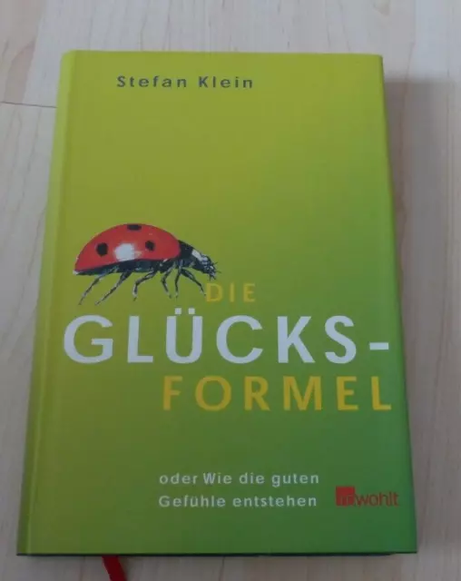 Die Glücksformel von  Stefan Klein - Buch - Zustand gut - gebundene Ausgabe