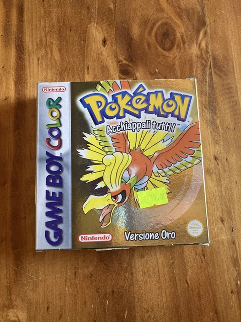 Nintendo Game Boy Color Pokémon Versione Oro Console