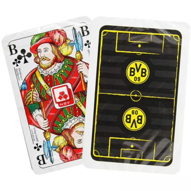 BVB Borussia Dortmund Spielkarten 32 Blatt Skat BVB Skatspiel Fanartikel Shop