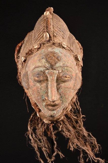 20845 African Old Punu Mask / Mask Gabon