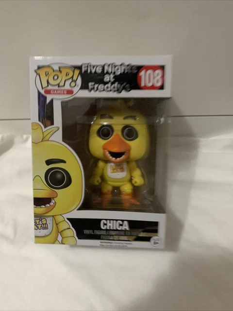 Funko Pop! Withered Chica – Five Nights At Freddy's (FNAF) Vinylfigur, Ca. 10,4 Cm, Sammlerstück, Offizielle Ware
